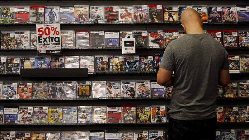 Inside An Electronic Arts Retailer Ahead Of Earnings Figures